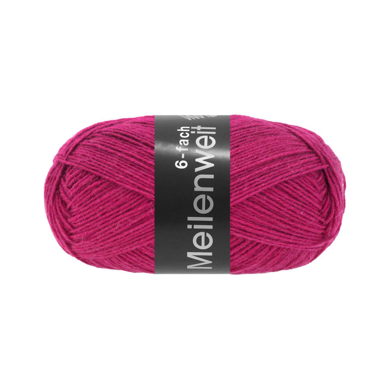 Meilenweit 6-Fach 150 Unito 9245 Pink