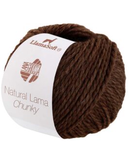 Natural Lama Chunky <br />13 Schokobraun