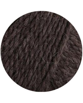 Natural Lama Chunky <br />15 Schwarzbraun