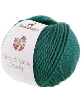 Natural Lama Chunky <br  />7 Türkisblau