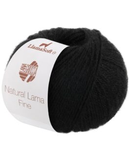 Natural Lama Fine <br/>108 Schwarz