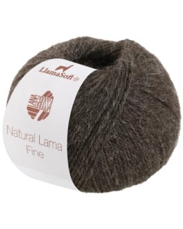 Natural Lama Fine <br/>115 Schwarzbraun