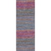 Silkhair Print 405 Jeans/Silbergrau/Rotviolett/Rost/Grau