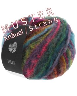 Twin <br/>210 Dunkelrot/Terracotta/Ziegelrot/Graugrün/Camel