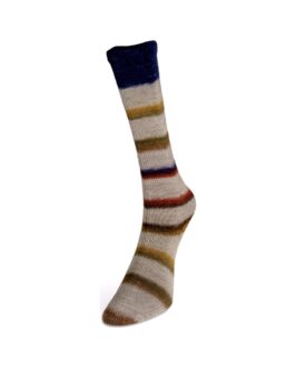 Art Sock <br  />6 Natur/<wbr>Blau/<wbr>Orange/<wbr>Braun