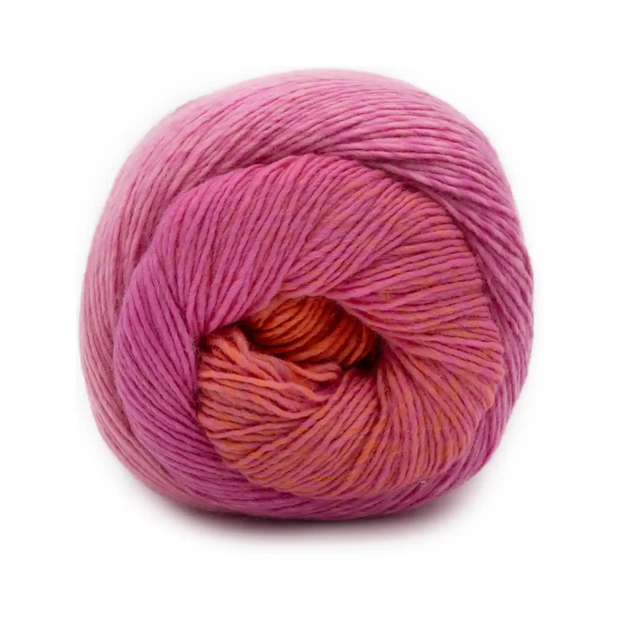 Poema Cashmere 94 Pink/Rosa/Orange von Laines Du Nord. Hier vereint sich die edelste Faser Kaschmir mit feinster Premium-Merinowolle um das eleganteste Gedicht des Strick-Universums zu komponieren.
