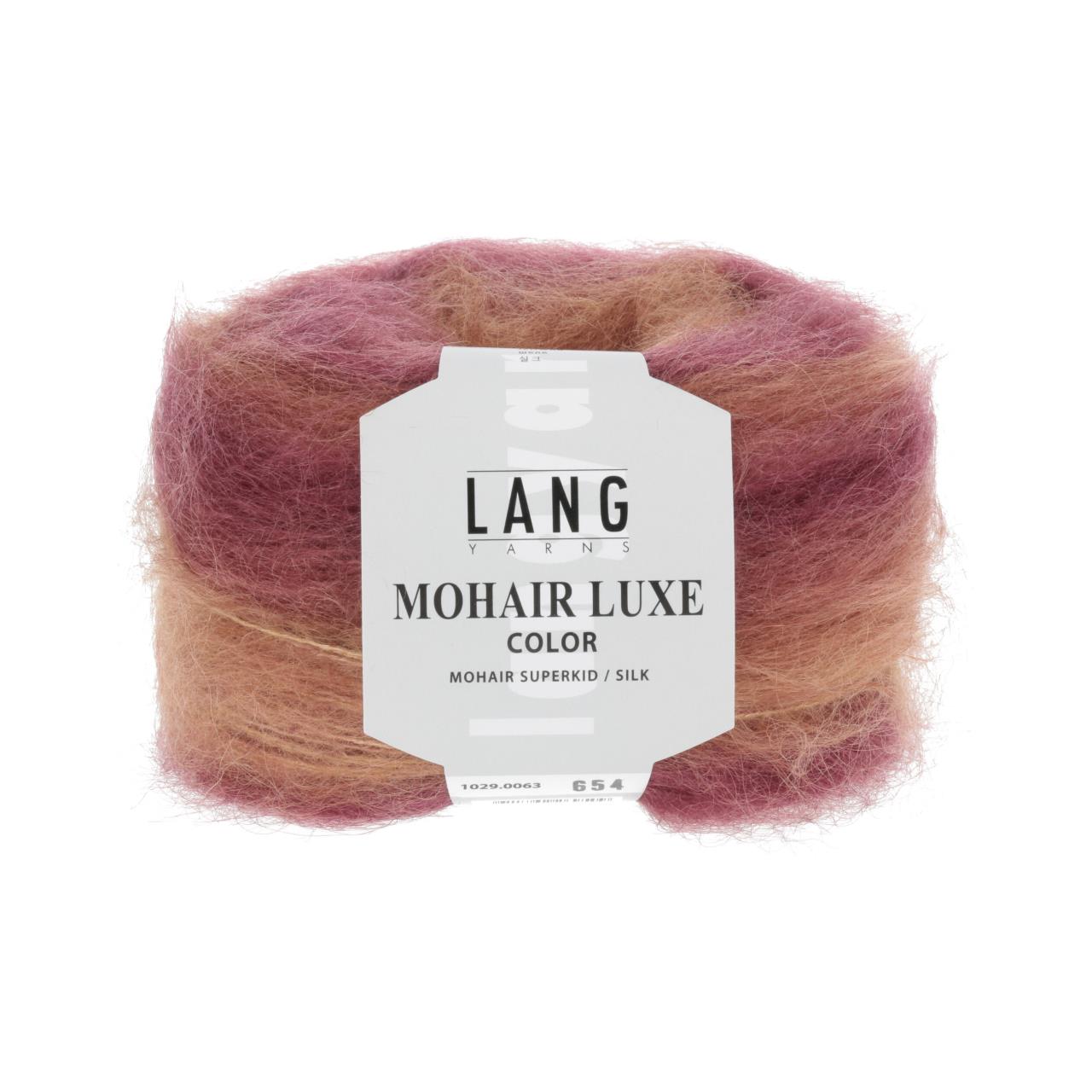 Mohair Luxe Color 63 Dunkelrot