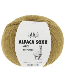 Alpaca Soxx 4-Fach <br />14 Gelb Mélange