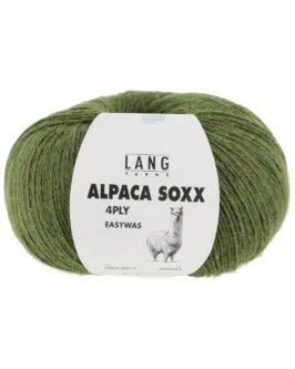 Alpaca Soxx 4-Fach <br />17 Grün Mélange