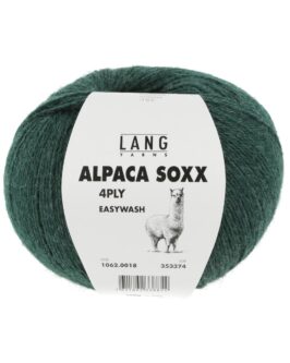 Alpaca Soxx 4-Fach <br />18 Flaschengrün Mélange