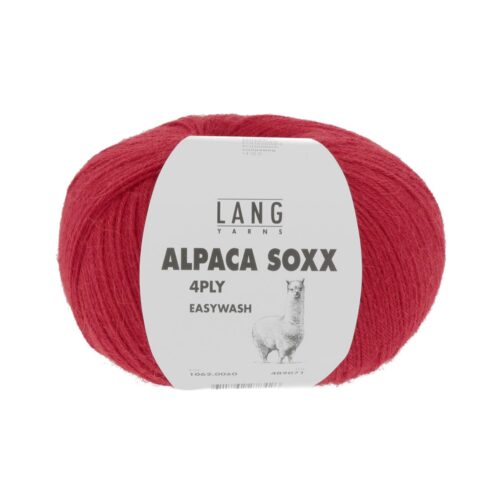 Alpaca Soxx 4-Fach 60 Rot