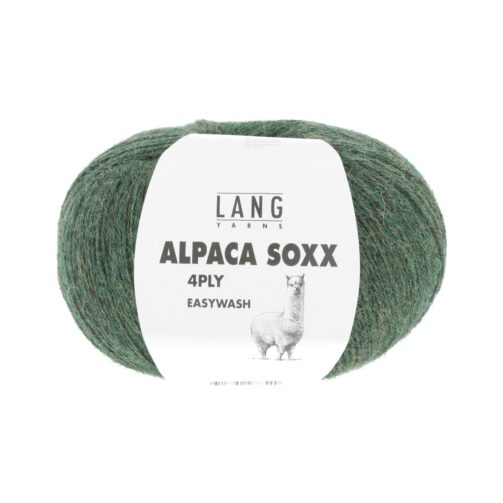 Alpaca Soxx 4-Fach 98 Olive Mélange