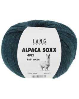 Alpaca Soxx 4-Fach <br/>188 Petrol Dunkel Mélange