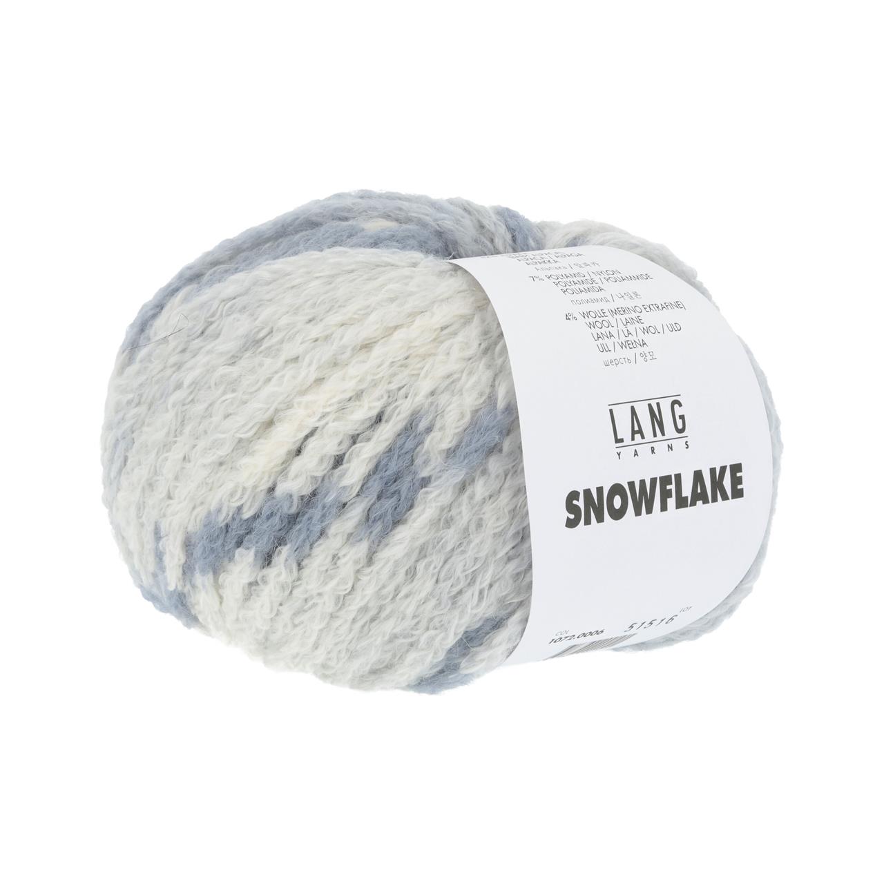 Snowflake 6 Blau