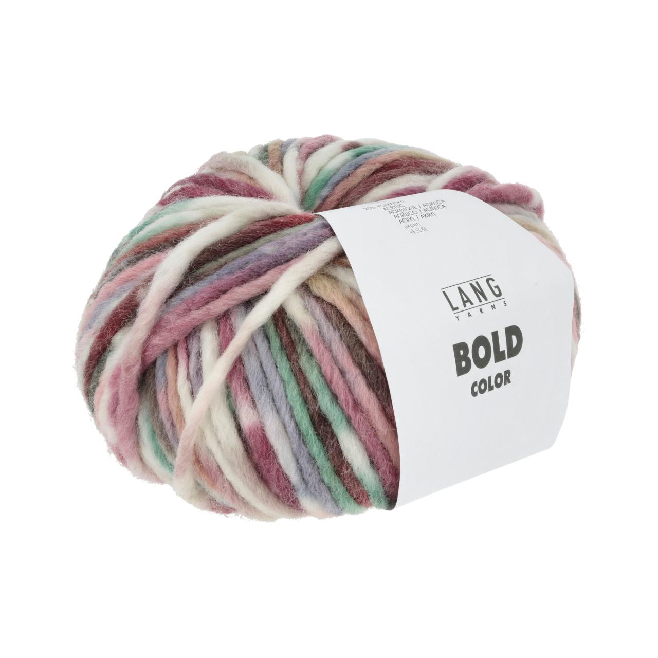Bold Color 11 Grün/Weinrot/Lila