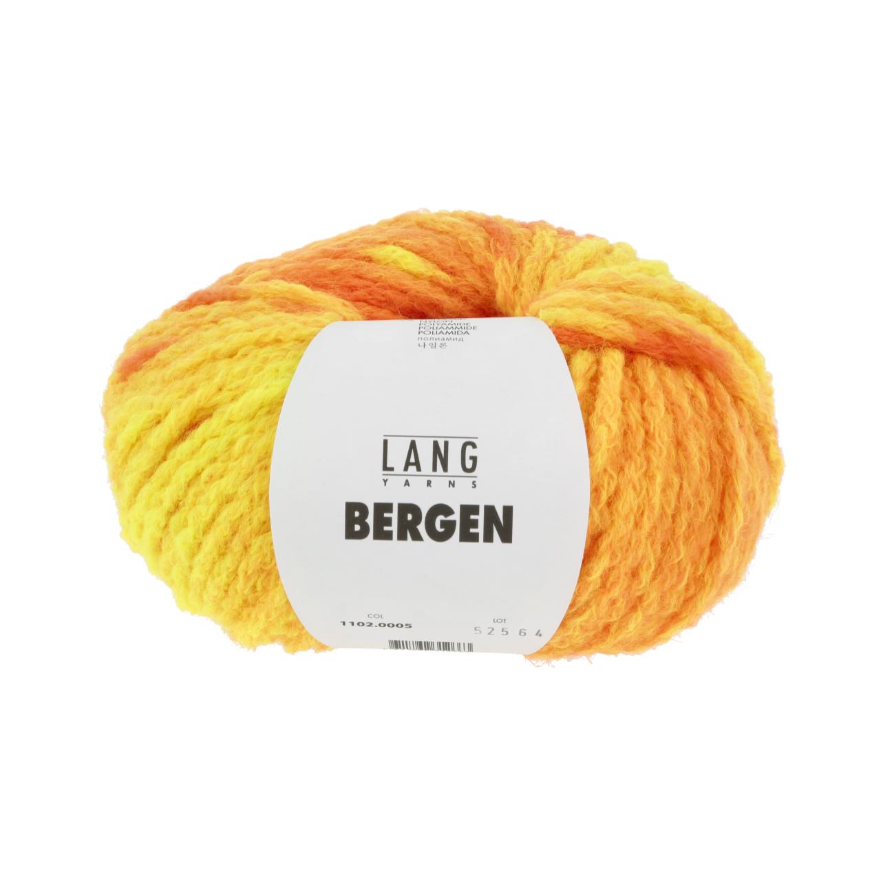 Bergen 5 Orange Neon/Gelb Neon