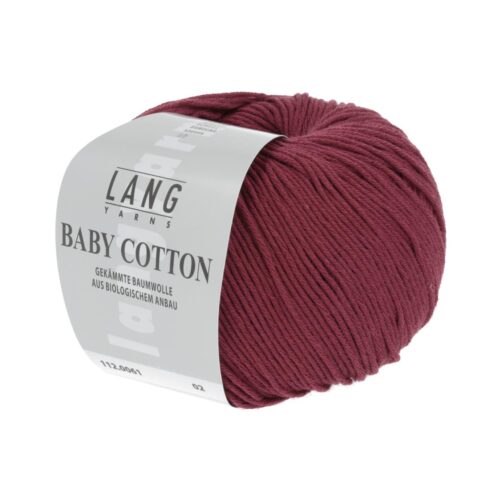Baby Cotton 61 Dunkelrot
