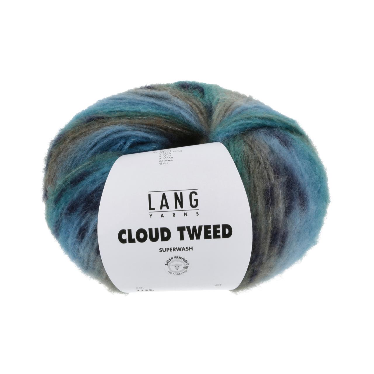 Cloud Tweed 7 Blau/Braun