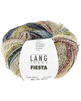 Fiesta <br  />3 Gelb/<wbr>Dunkelblau/<wbr>Rosa/<wbr>Beige