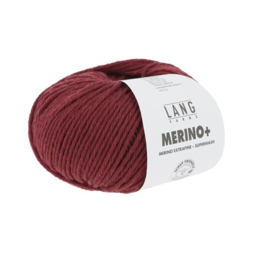 Merino+ 162 Dunkelrot Mélange