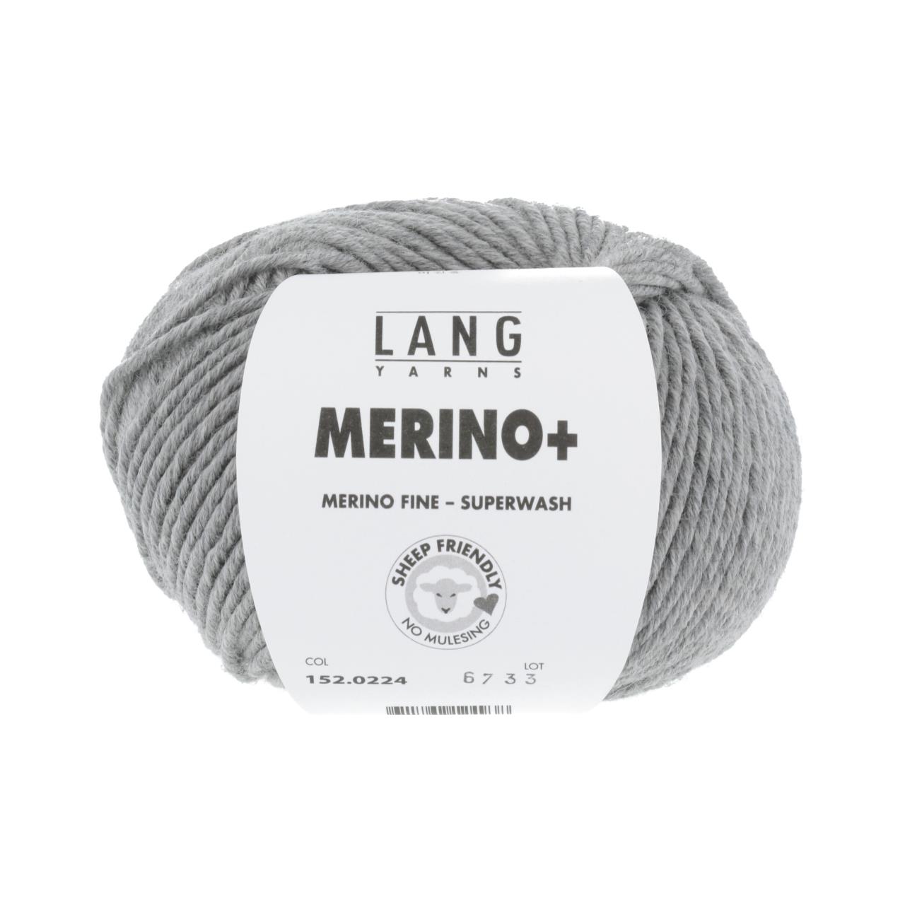 Merino+ 224 Grau Mélange