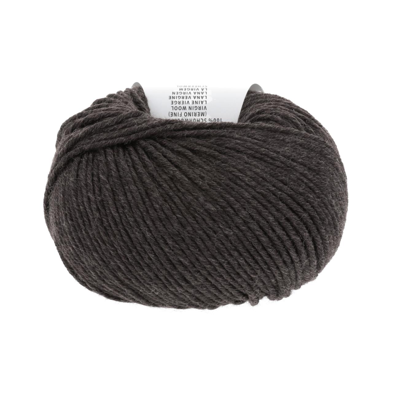 Merino+ 368 Dunkelbraun Mélange