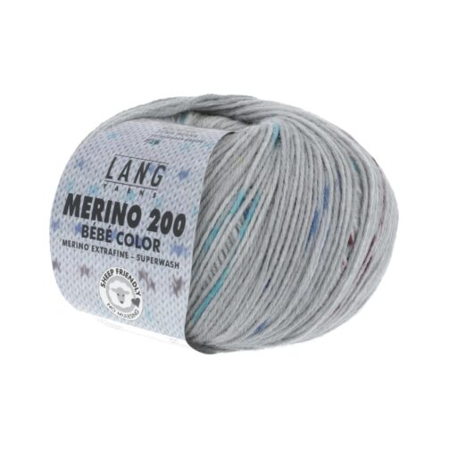 Merino 200 Bebe Color 310 Grau-Blau