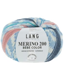 Merino 200 Bebe Color <br/>320 Hellblau