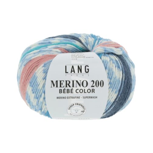 Merino 200 Bebe Color 320 Hellblau
