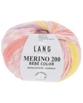 Merino 200 Bebe Color <br/>409 Rosa