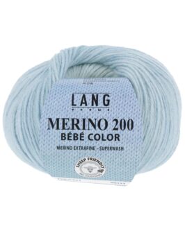 Merino 200 Bebe Color <br>421 Azur