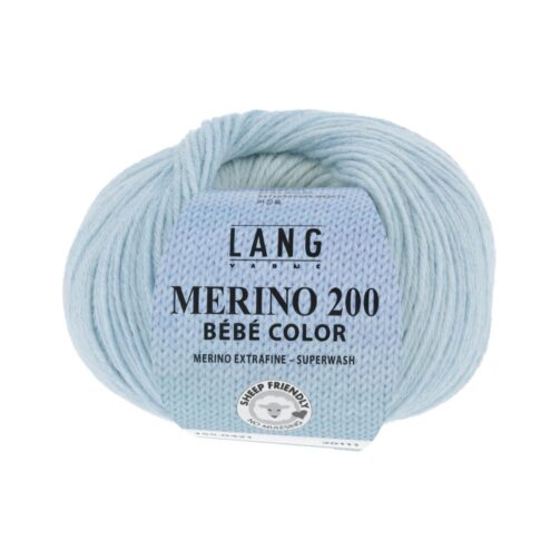 Merino 200 Bebe Color 421 Azur