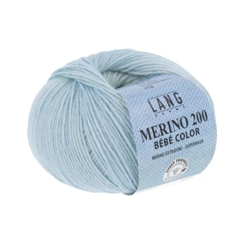 Merino 200 Bebe Color 421 Azur
