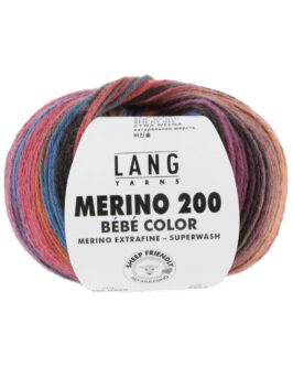 Merino 200 Bebe Color <br/>450 Blau/<wbr>Gelb/<wbr>Pink