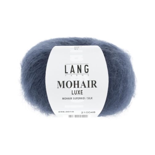 Mohair Luxe 10 Stahlblau