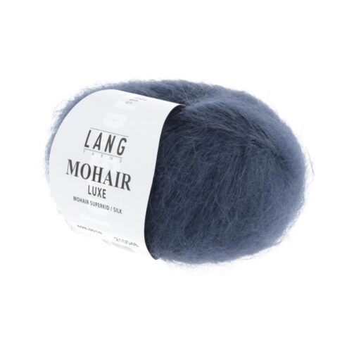 Mohair Luxe 10 Stahlblau