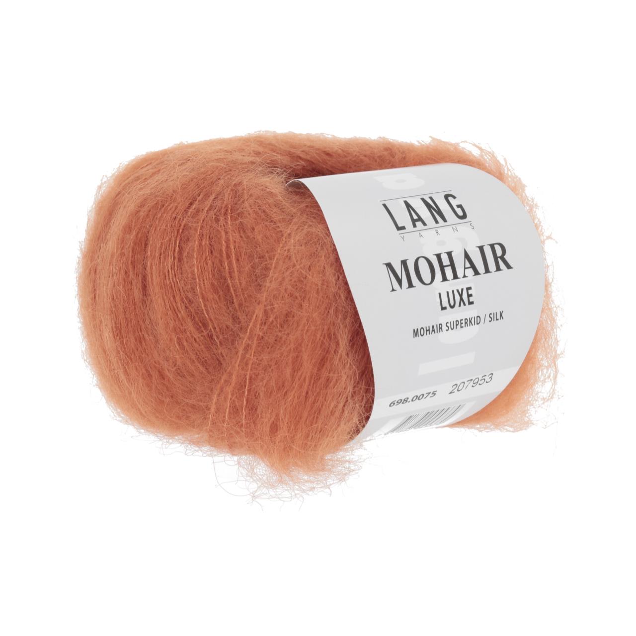 Mohair Luxe 75 Dunkel Orange
