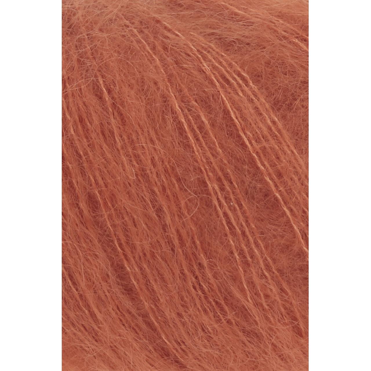 Mohair Luxe 75 Dunkel Orange