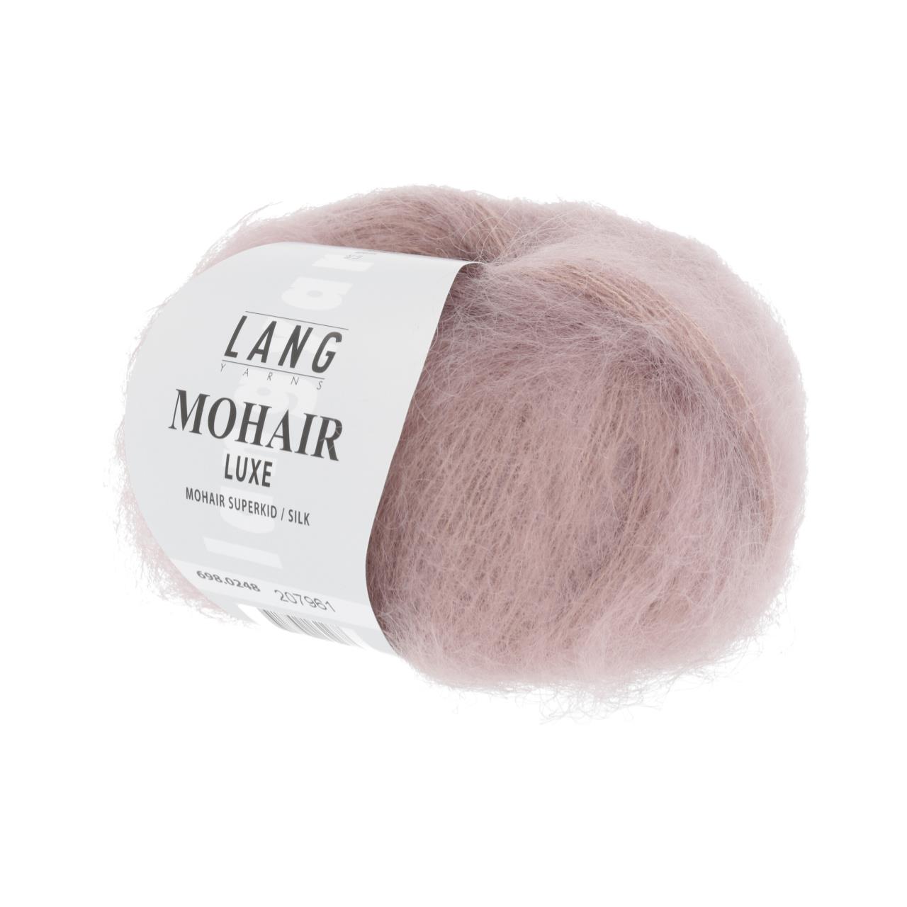 Mohair Luxe 248 Altrosa Hell