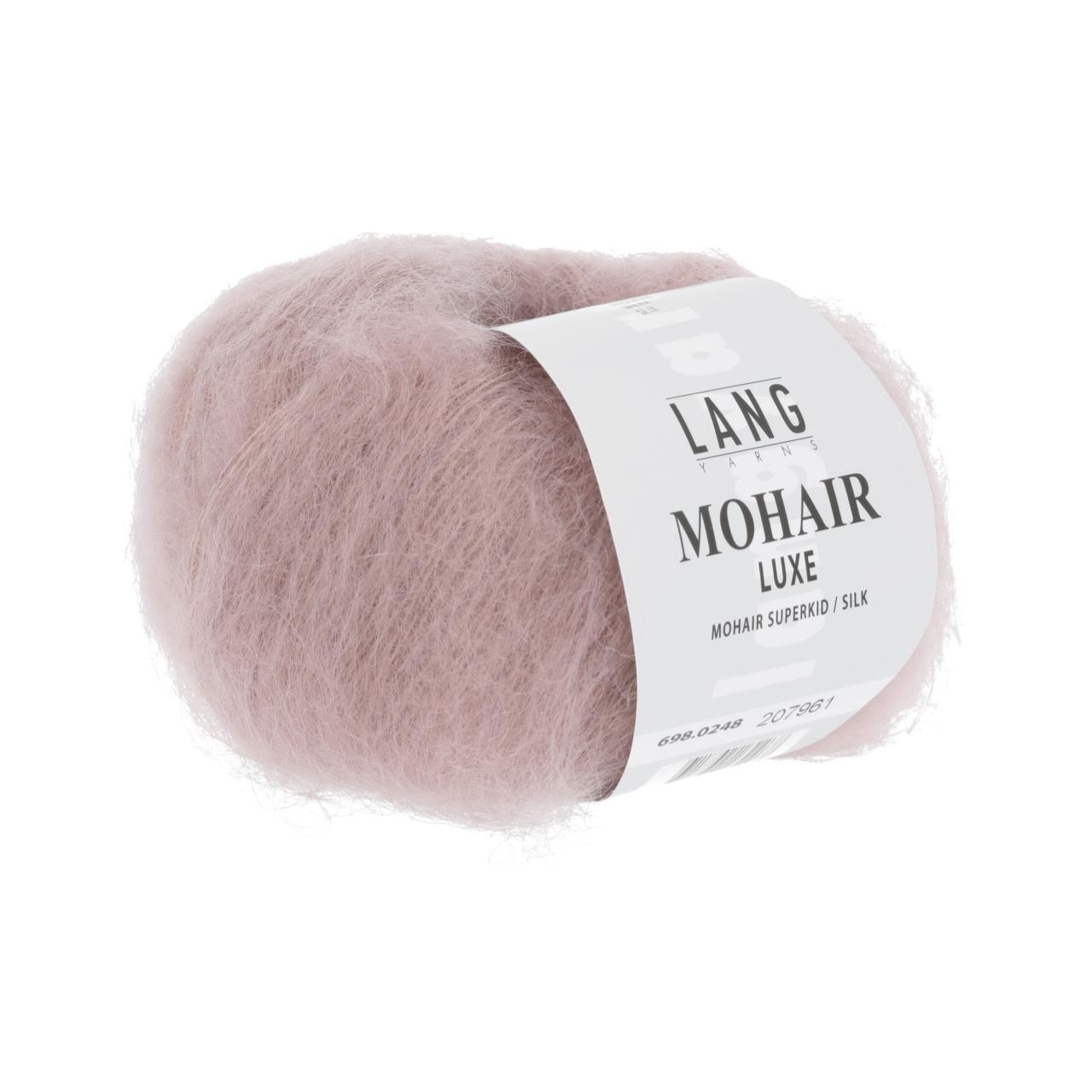 Mohair Luxe 248 Altrosa Hell