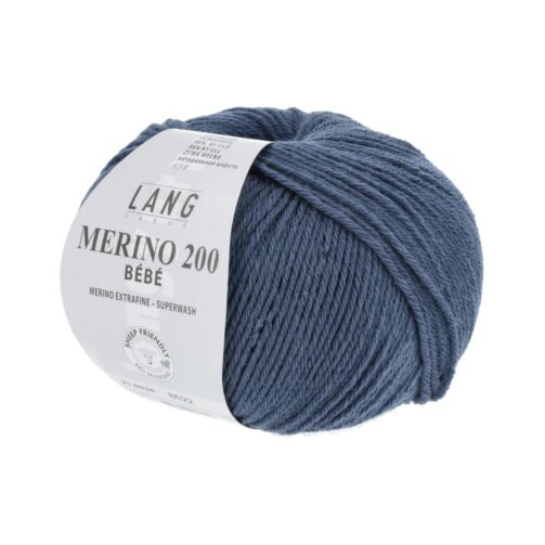 Merino 200 Bebe 334 Jeans Dunkel