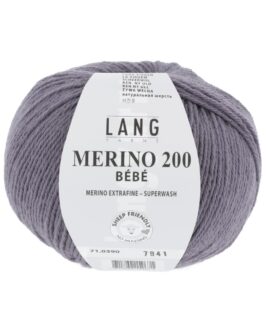 Merino 200 Bebe <br/>390 Violett