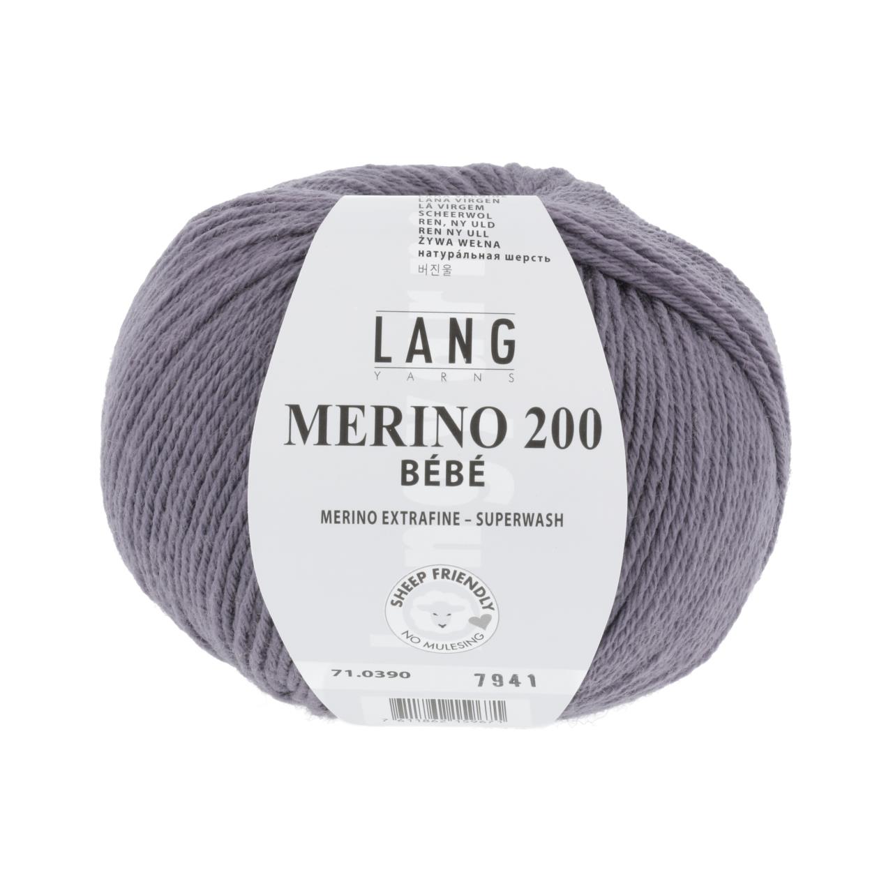 Merino 200 Bebe 390 Violett