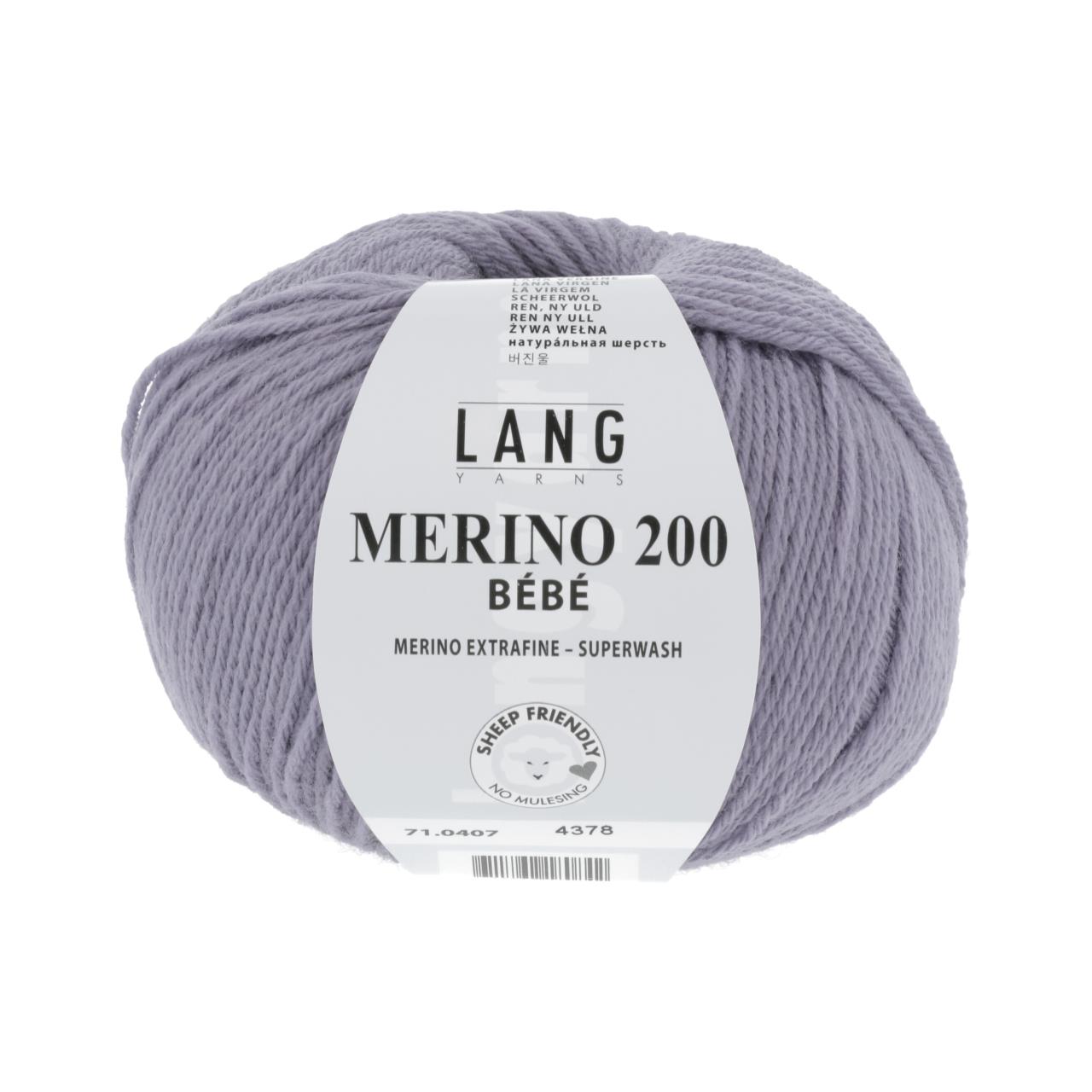 Merino 200 Bebe 407 Lila