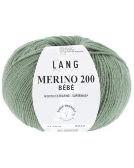 Merino 200 Bebe <br/>416 Grasgrün