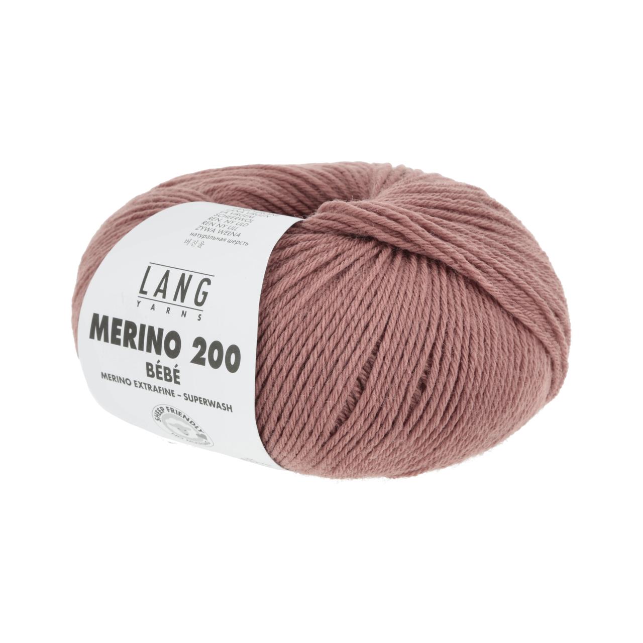 Merino 200 Bebe 548 Rosenholz