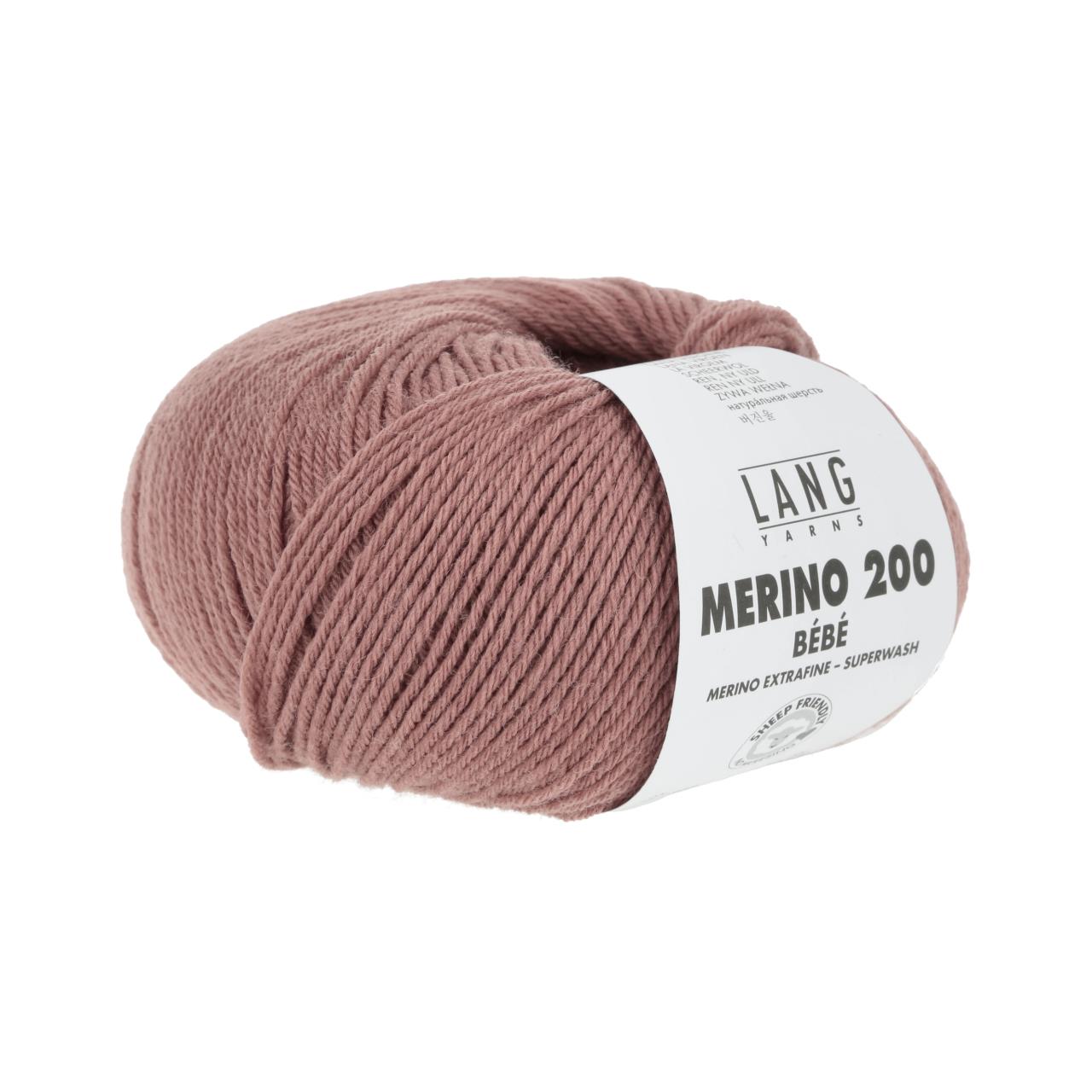 Merino 200 Bebe 548 Rosenholz
