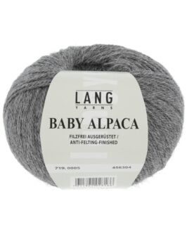Baby Alpaca <br  />5 Grau Mélange