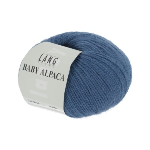 Baby Alpaca 110 Stahlblau