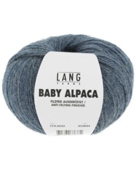 Baby Alpaca <br/>233 Jeans Hell Mélange